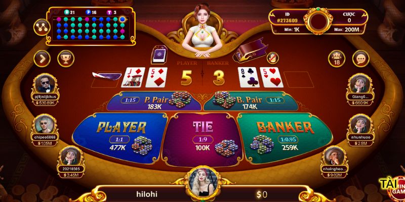 Cập nhật cách chơi Baccarat chuẩn